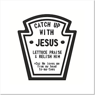 Catch Up to Jesus, Funny Christian Posters and Art